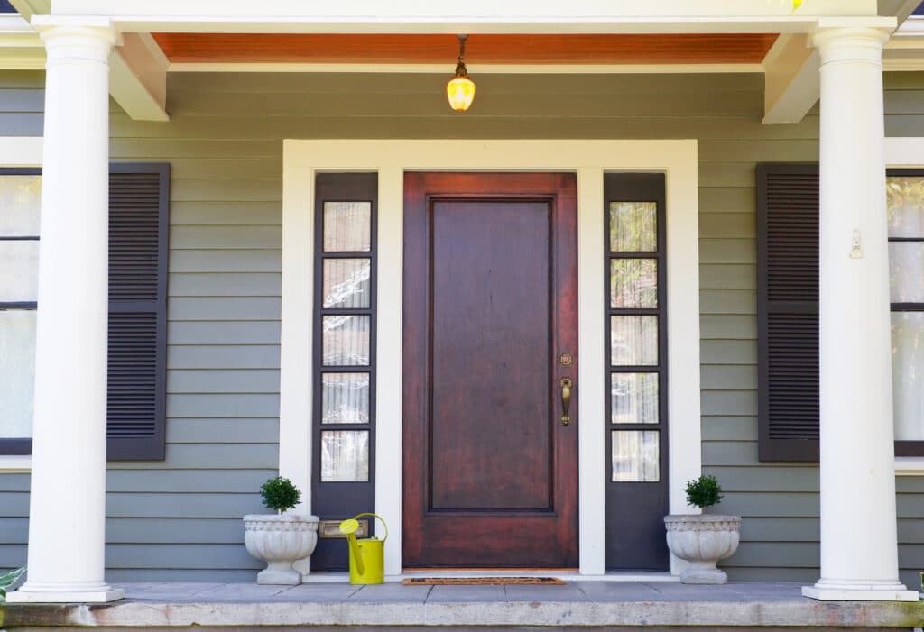 beautiful modern door