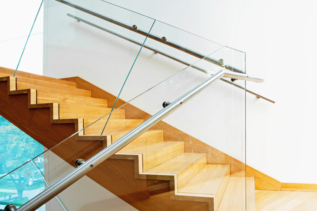 glass railings